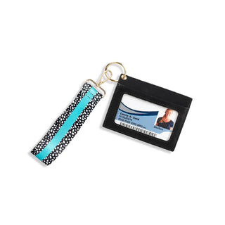 Viv&Lou® Black Wallet with Wristlet Strap Vegan Leather Organizer #PACK-209BLK - Wallet - Women’s