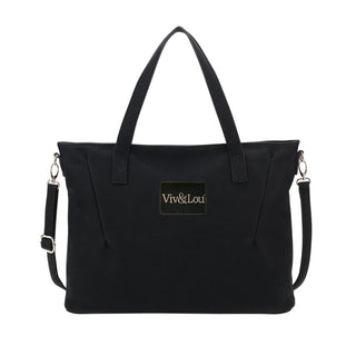 Viv&Lou® Brand Black Purse Crossbody Everyday Shoulder Handbag #M851-BLK-VL206