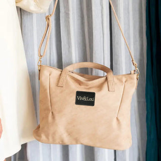 Viv&Lou® Brand Tan Purse Crossbody Everyday Shoulder Handbag #M851-TAN-VL206