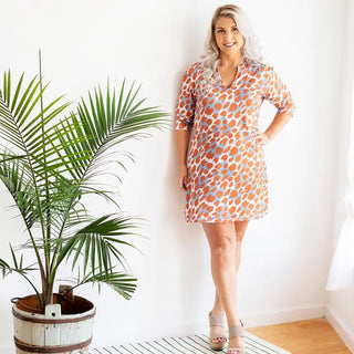 Viv&Lou® Catherine Dress Casual Boutique Resort Vacation Outfit #MA2035VL-CAT - Dress - Women’s