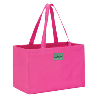 Viv&Lou® Large Pink Ultimate Tote Oversized Travel Beach Weekender Carryall #M105VL-PK-VL208