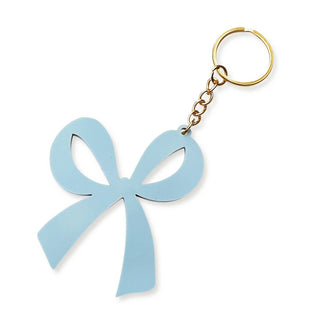 Viv&Lou® Light Blue Bow Keychain Cute Bow Key Ring Gift for Women Girls #ACK-BOW-LBLU - Keychain - Women’s