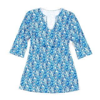Viv&Lou® Lookin’ Pine Women’s Tunic Tropical Beach Cover Up Top #MA2015VL-PINEA - Tunic - Women’s
