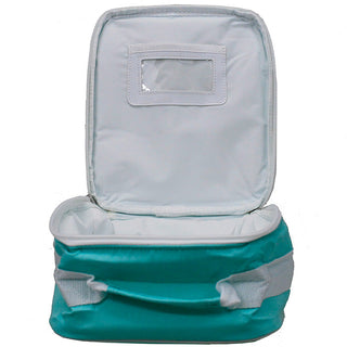 Viv&Lou® Mint-White Insulated Lunch Box for Work School Travel #M503-MINT-VLP - Lunch Bag/Box