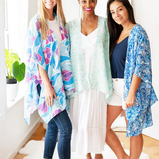 Viv&Lou® Ocean Breeze Emma Top Coastal Beach Cover Up Shirt #MA292VL-BRZ - Swim Cover Up - Women’s