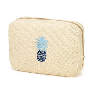 Viv&Lou® Pineapple Hilton Cosmetic Case Beach Makeup Organizer #M233VL-NAT-PINE23 - Makeup/Cosmetic Bag