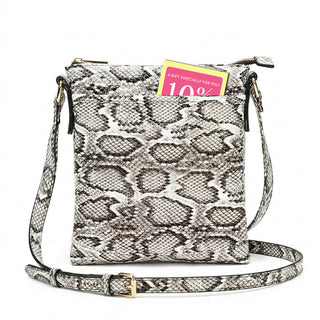 Viv&Lou® Snakeskin Crossbody Boutique Purse #MG860-SNAKE - Crossbody Bag - Women’s