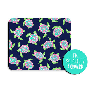 Viv&Lou® So Shelly Awkward Desk Set Coastal Office Organizer Gift #SDESK-TBAY-AWK - Desk Set