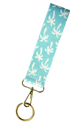 Viv&Lou® Talk to the Palm Wristlet Strap | Funny Beach Keychain Wrist Strap #MNA106VL-MTPALM - Bag Strap - Women’s