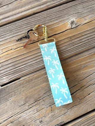 Viv&Lou® Talk to the Palm Wristlet Strap | Funny Beach Keychain Wrist Strap #MNA106VL-MTPALM - Bag Strap - Women’s