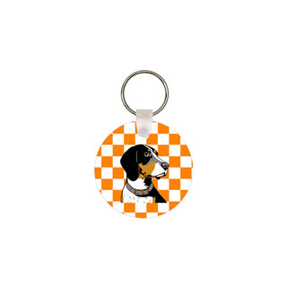 Viv&Lou® Tennessee Hound Keychain Tennessee Gift Dog Lover Key Ring #SKC-RD-ORGCHK - Keychain - Women’s