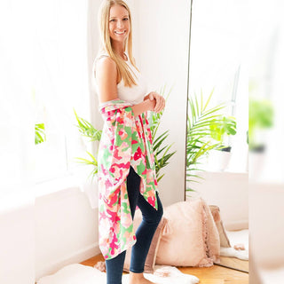Viv&Lou® Tootie Fruity Emma Top Tropical Beach Cover Up Shirt #MA292VL-FRT - Swim Cover Up - Women’s