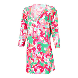 Viv&Lou® Tootie Fruity Women’s Tunic Tropical Beach Cover Up Top #MA2015VL-FRT - Tunic - Women’s