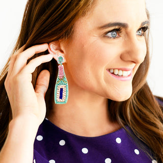 Poppin' Champagne Earrings 