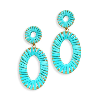 Aqua Summer Earrings