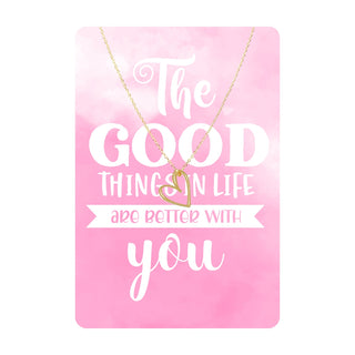 The Good Things in Life Keepsake Card