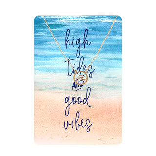 High Tides Keepsake Necklace Card