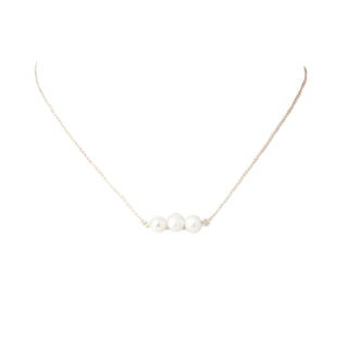 Triple Pearl Necklace