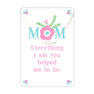 Mom Keepsake Necklace Card