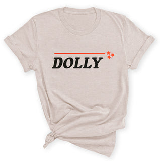 Well Hello Dolly Graphic T-Shirt #HPTS-DOLLY - Small / Heather Natural