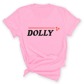 Well Hello Dolly Graphic T-Shirt #HPTS-DOLLY - Small / Light Pink