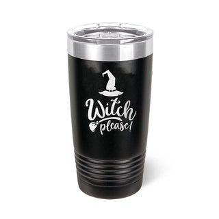 Which Please Tumbler 20oz Halloween Cup Halloween Season Gift #TWB20-WITCH-BLK - Insulated Mug/Tumbler