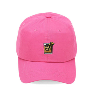 Whiskey Embroidered Hat Bourbon Baseball Cap for Men and Women #M190VL-WHIS - Hot Pink - Baseball Cap - Unisex