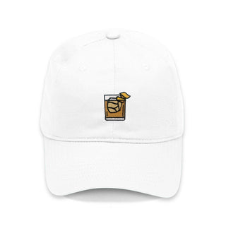 Whiskey Embroidered Hat Bourbon Baseball Cap for Men and Women #M190VL-WHIS - White - Baseball Cap - Unisex