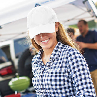 White Baseball Cap - Blank #M190VL-WHT - Baseball Cap - Unisex