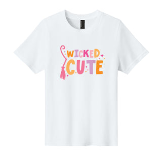 Wicked Cute Kids Halloween Cute T-Shirt Graphic Tee for Boys & Girls #TSY54-WCUTE - Shirt - Kids