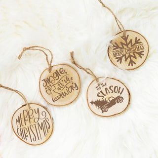 Wooden Ornaments Pre-Pack