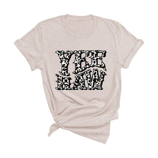 Yeehaw Western Graphic T Shirt Cowgirl Country Rodeo Tee Unisex #HPTS-YEEHAW - Heather Natural / Small - T-Shirt