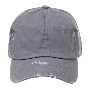 Your Custom Logo on Rip Distressed Baseball Cap #M5209-CUSTOM