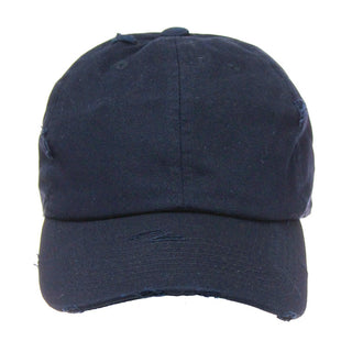 Your Custom Logo on Rip Distressed Baseball Cap #M5209-CUSTOM