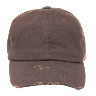 Your Custom Logo on Rip Distressed Baseball Cap #M5209-CUSTOM